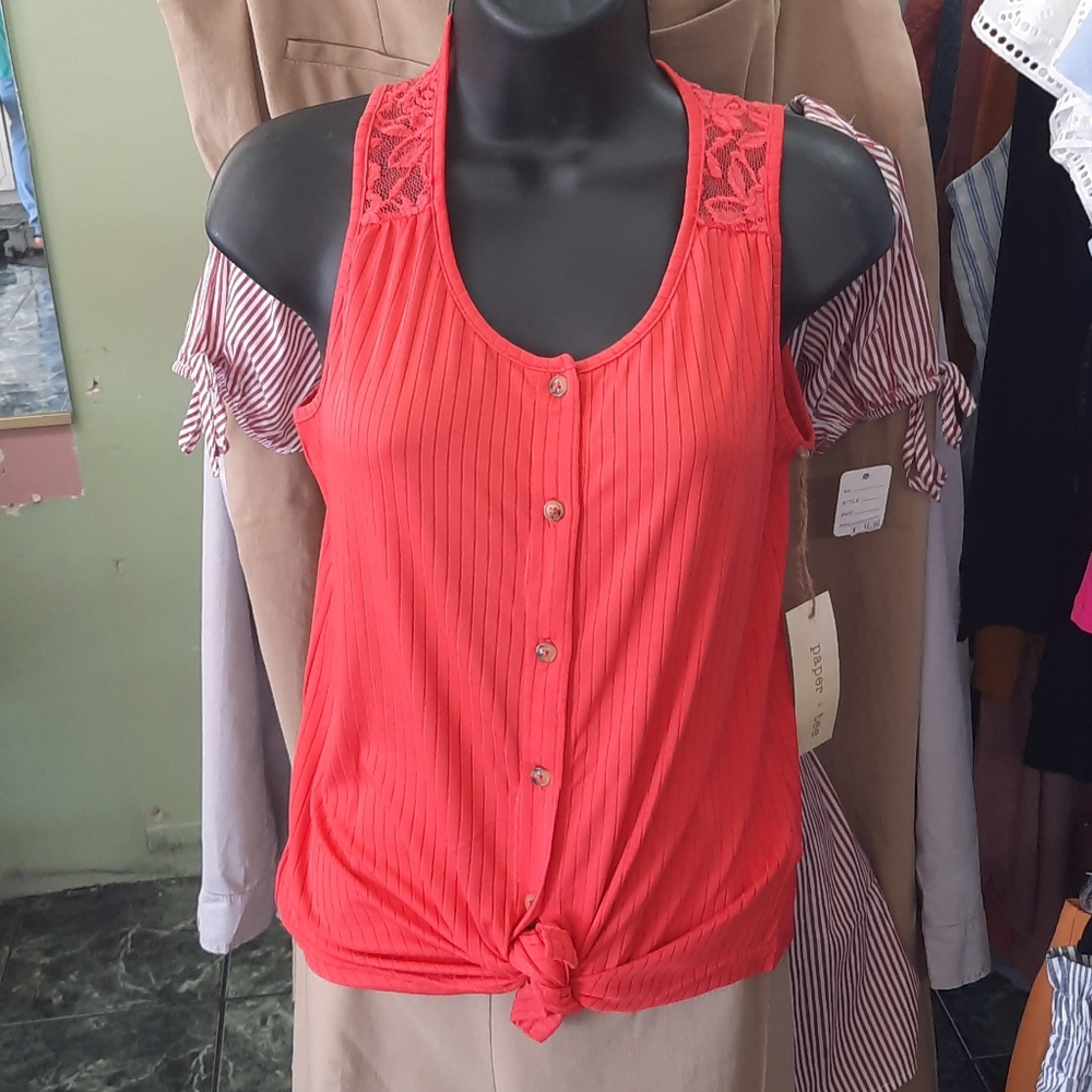 Paper Tee blouse
